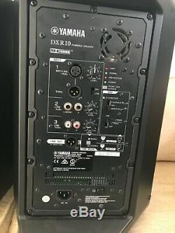 Yamaha DXR10 powered speakers 1100w full range (Pair)
