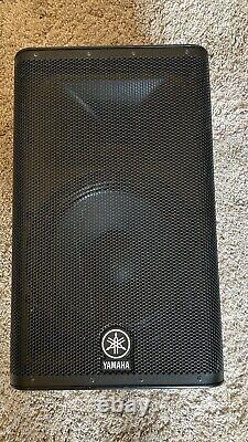 Yamaha DXR12 1100w Mk1 Powered Speakers PAIR Used and Perfectly Working