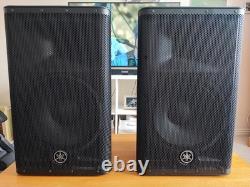 Yamaha DXR12 Active Powered Speakers Pair