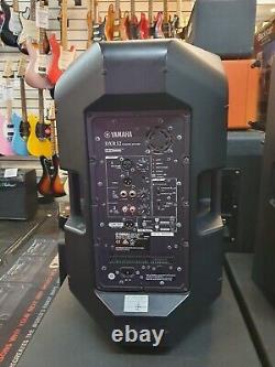 Yamaha DXR 12 Powered Active 12 PA Speakers with covers PAIR