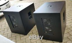 Yamaha DXS 15 Active Powered Subwoofers PAIR With Covers