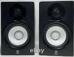 Yamaha HS50M Studio Speaker Powered Monitors Active 5 Pair Tested Clean