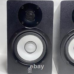 Yamaha HS50M Studio Speaker Powered Monitors Active 5 Pair Tested Clean