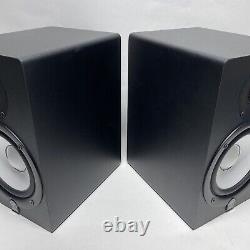Yamaha HS50M Studio Speaker Powered Monitors Active 5 Pair Tested Clean
