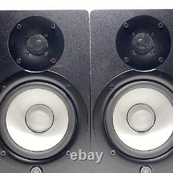 Yamaha HS50M Studio Speaker Powered Monitors Active 5 Pair Tested Clean