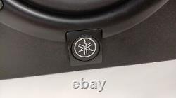 Yamaha HS5 POWERED STUDIO MONITOR PAIR-Black with Power Cable Tested Japan Used