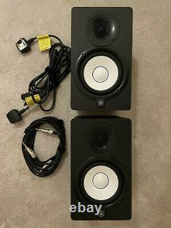 Yamaha HS5 Powered Studio Monitor Speakers (Pair) Black, Excellent condition