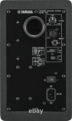 Yamaha HS5 powered Studio Monitors Black pair