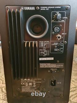 Yamaha HS7 Pair, Powered Studio Monitor Speakers Excellent Working Condition