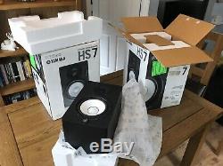 Yamaha HS7 Powered Studio Monitor Speakers Black (Pair)
