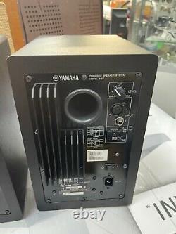 Yamaha HS7 Powered Studio Monitor speakers Pair- MINT IN BOX