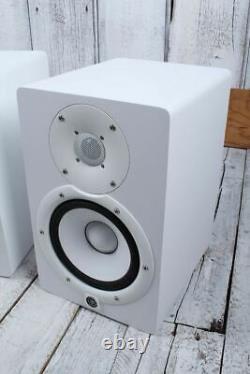 Yamaha HS7 Two Way Powered Studio Monitor PAIR OF TWO 95W Active Speakers White