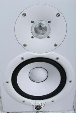 Yamaha HS7 Two Way Powered Studio Monitor PAIR OF TWO 95W Active Speakers White