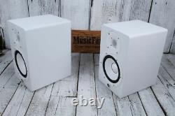 Yamaha HS7 Two Way Powered Studio Monitor PAIR OF TWO 95W Active Speakers White