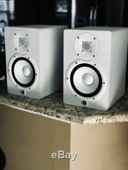 Yamaha HS7 W Powered Studio Monitors White HS-7W HS-7 Pair Price for x2 Used