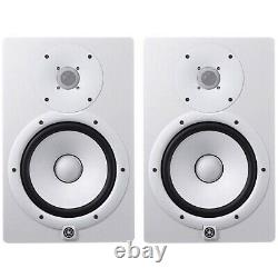 Yamaha HS8 Powered Studio Monitors Pair White