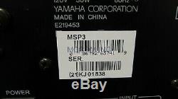Yamaha MSP3 Powered Monitor Speaker -Pair