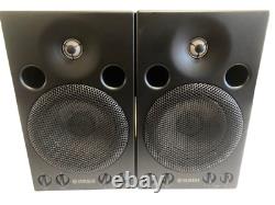 Yamaha MSP3 Powered Monitor Speaker Pair Black Very Good