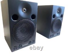 Yamaha MSP3 Powered Monitor Speaker Pair Black Very Good